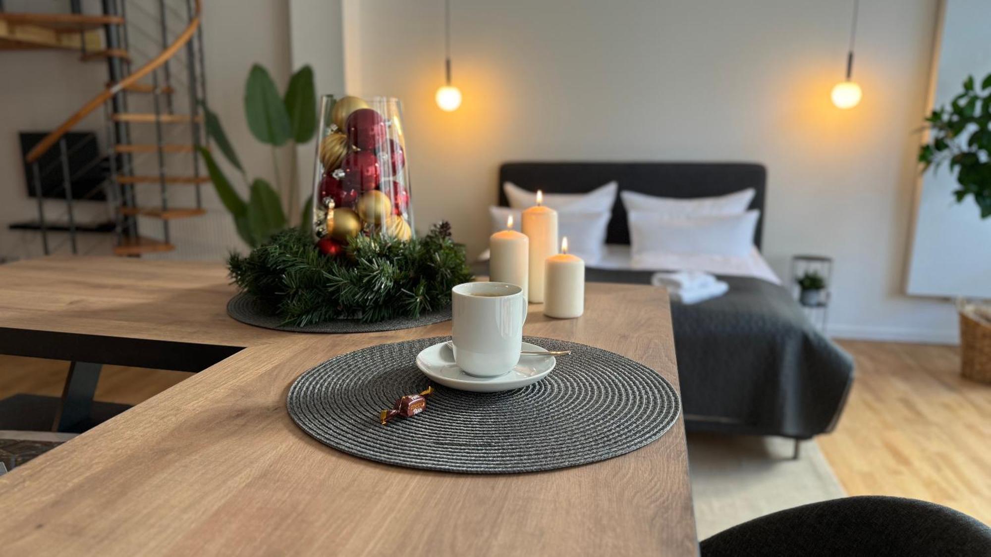 Neu! City-Loft-Apartment Im Goethe Palais I 5P I Lift I Parkplatz I Zentrum I Helios Aue  Dış mekan fotoğraf